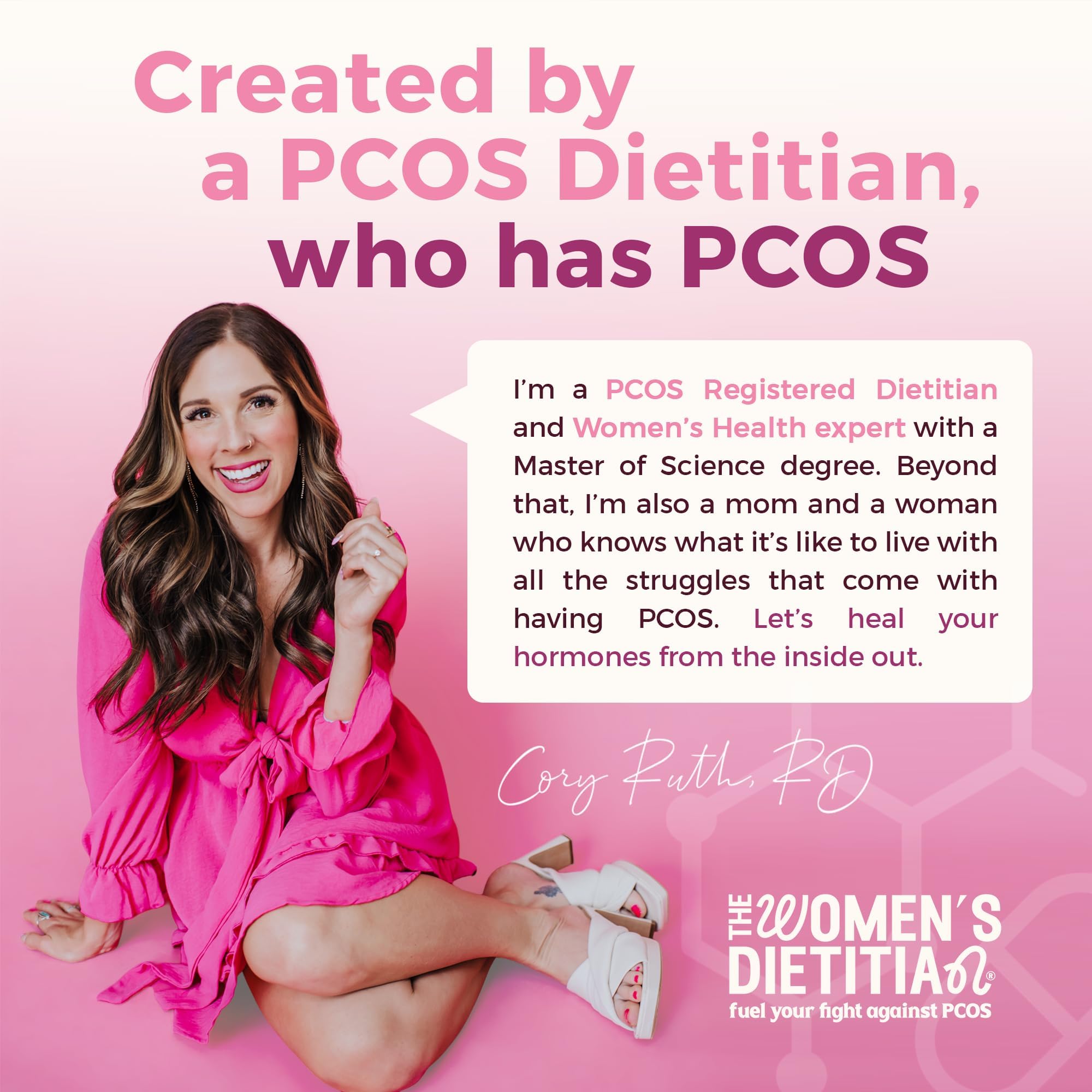 VITA-PCOS instrucciones simples de uso para mujeres.
