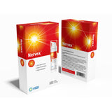 Dispensador de Nervex ofrece 30 dosis seguras para uso regular.