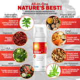 Nervex contiene vitaminas clave B12 y E para nutrir la piel.