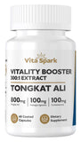 Vita Spark Tongkat Ali 3001 Extract, botella, aporta energía para entrenos diarios.