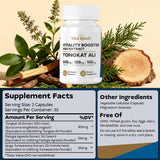 Vita Spark Tongkat Ali 3001 Extract, cápsulas para un rendimiento sostenido.