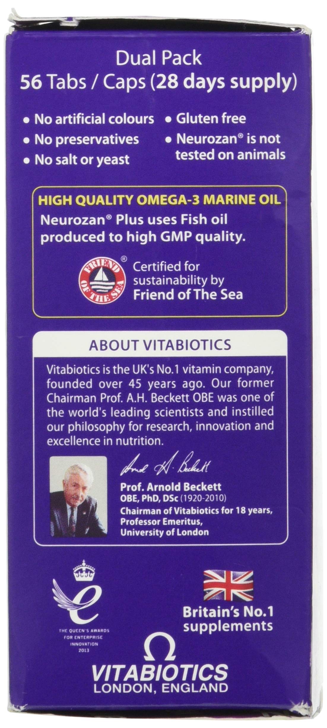 Vitabiotics Neurozan Plus: Gingko Biloba para favorecer la circulación cerebral