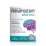 Vitabiotics Neurozan Plus: frasco de tabletas para apoyo cognitivo diario