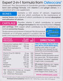 Vitabiotics Osteocare Joint, etiqueta clara para recordar dosis y uso diario.