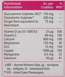 Vitabiotics Osteocare Joint, formato para uso diario durante ejercicio.
