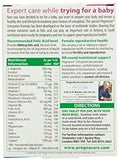Vitabiotics Pregnacare Concepción, dos botellas en paquete, útil para rutina de salud femenina y fertilidad.