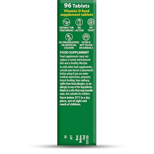Vitabiotics Ultra dosis diaria; toma simple de vitamina D para apoyar funciones normales.