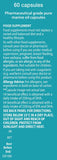 Vitabiotics Ultra Omega 3 etiqueta informativa destacando pureza y calidad.