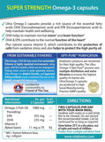 Vitabiotics Ultra Omega 3 toma diaria de cápsulas para apoyo potencial.