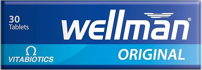 Vitabiotics Wellman Original: tableta en mano para uso diario en hombres activos