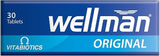 Vitabiotics Wellman Original: tableta en mano para uso diario en hombres activos