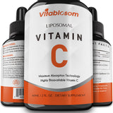Vitablosom Liposomal Vitamina C frasco frontal para apoyo al sistema inmune