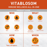 Vitablosom Liposomal Vitamina C 2000mg, sabor agradable para toma diaria