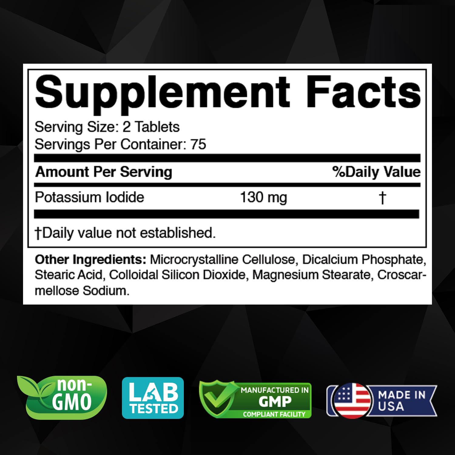 Etiqueta del producto Vitabod con lista de ingredientes y advertencias