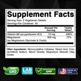 Vitabod Magnesio Glicinato en botella de 90 tabletas para absorción.