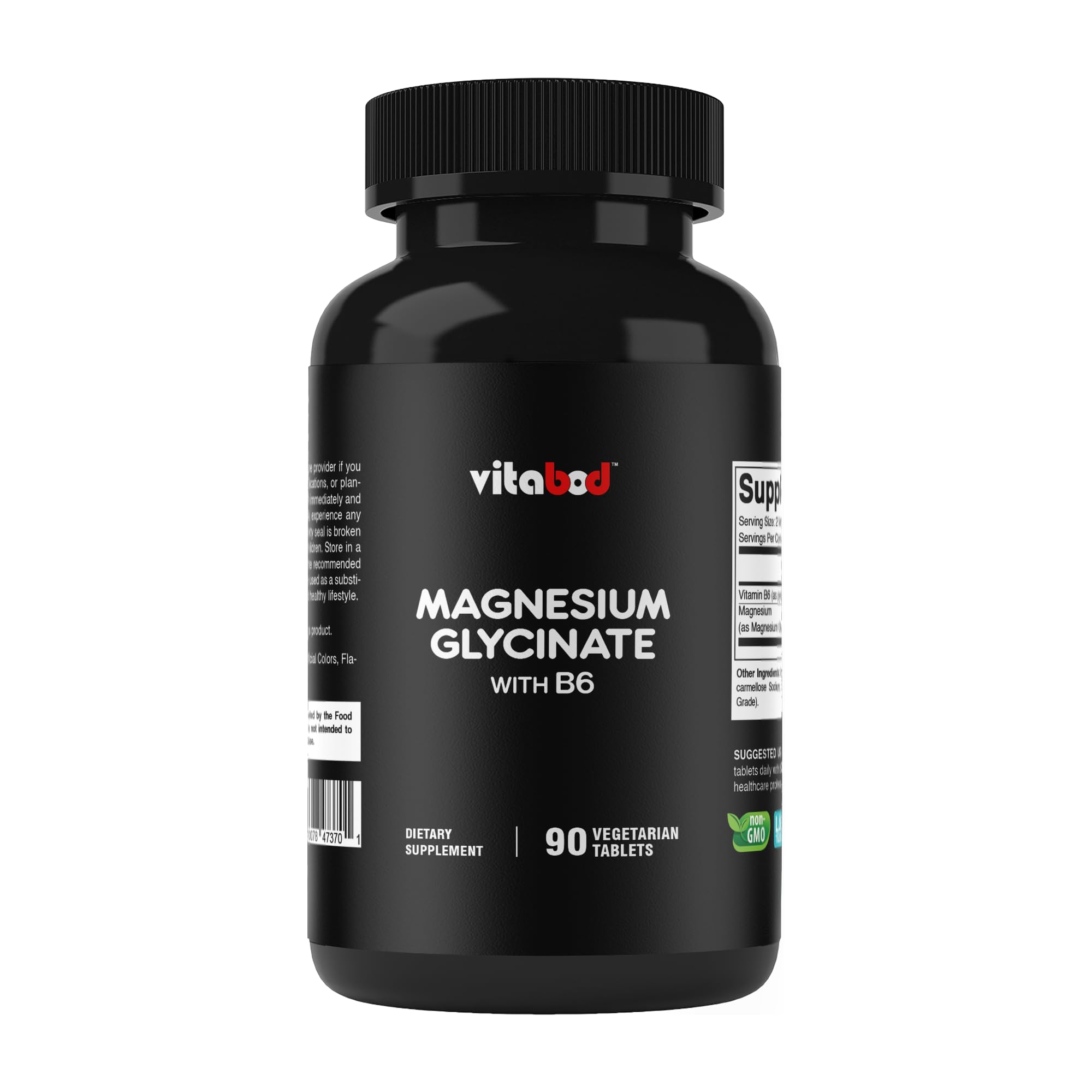 Vitabod Magnesio Glicinato 1000 mg en tableta para uso diario.