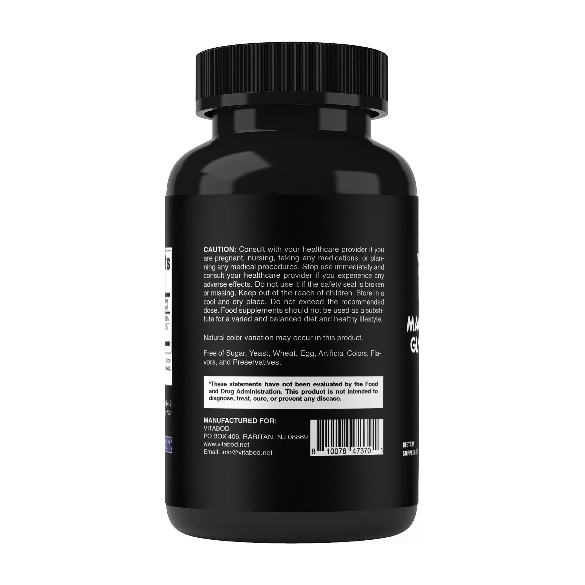 Vitabod Magnesio Glicinato en escena de cocina para uso diario.