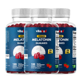 Vitabod Melatonina gomitas sabor fresa natural para relajación nocturna