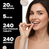 Vitabod Melatonina libre de gluten para mayor seguridad.