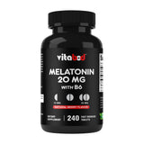 Vitabod Melatonina: tableta disolución rápida para dormir mejor.