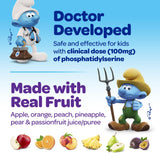 Gomitas Vitaburst Smurfs, sin gluten ni OGM, aptas para dietas
