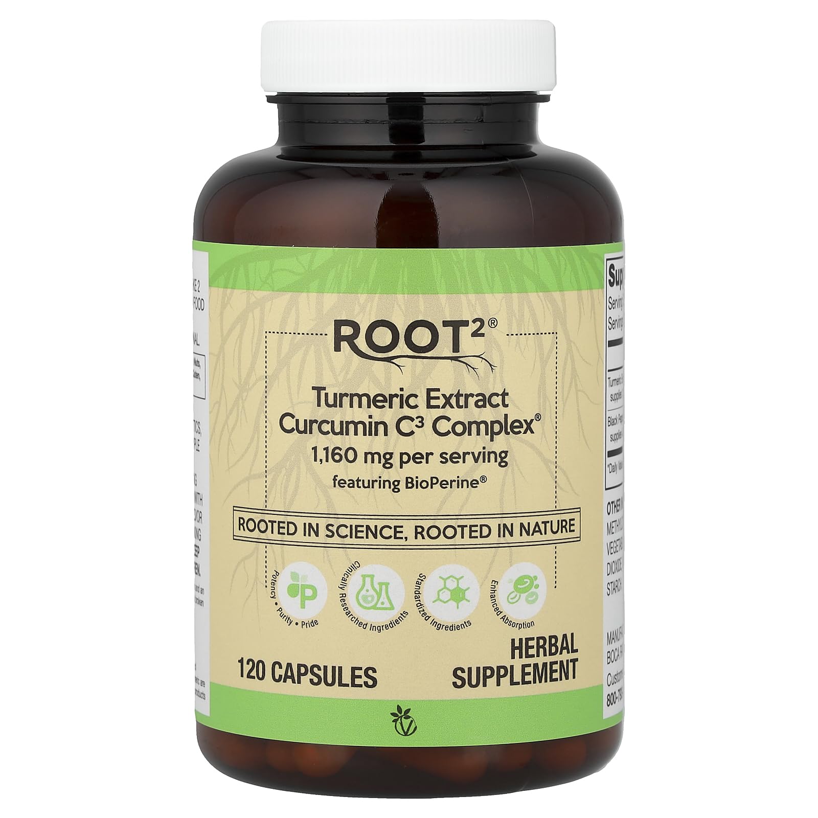 Vitacost cúrcuma extracto con Bioperine, cápsulas, apoyo potencial a la salud diaria