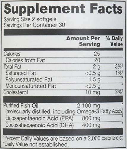 Vitacost Mega EFA cápsulas suaves, fáciles de tragar para omega-3 diario.