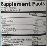 Vitacost Synergy Mega EFA Mini Gels sabor fresa, agradable al paladar.