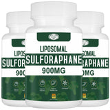 VITACRLLYNMN botella de sulforafano liposómico; posible apoyo antioxidante diario.