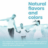Vitafive Ashwagandha Gomitas Ingredientes: gominolas veganas con pectina natural y colores sin artificios.