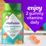 Botella de 60 gomitas para 30 días de rutina con Vitafusion.