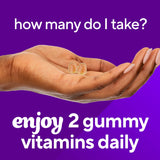 Vitafusion Magnesium gomitas, mano sosteniendo, uso diario práctico