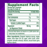 Vitafusion Magnesium gomitas, dos gomitas por porción, conveniencia para la rutina