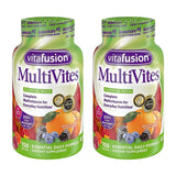 Vitafusion MultiVites gominolas para adultos sabor frutos rojos, práctica y sabrosa