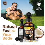 Vita Guard D3 K2 sin azúcar para dietas limpias