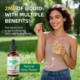 VitHarbor Guanábana Drops, envase 2 onzas, almacenamiento práctico.