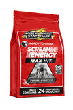 VITAL 4U Screamin Energy Max Hit, cafeína y ginseng, impulso sostenido
