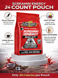 VITAL 4U Screamin Energy Max Hit, envase compacto, fácil de transportar