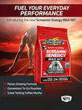 VITAL 4U Screamin Energy Max Hit, ideal para corredores, energía rápida durante entrenos