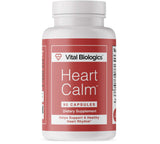 Vital Biologics Heart Calm en cápsulas; apoyo potencial para ritmo cardíaco estable durante el día