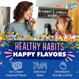 Ingredientes no transgénicos en melatonina Dippin Dots, opción más natural.