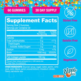 Vital+Boon Dippin' Dots sabor frambuesa, snack delicioso para el día.