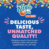 Ideal para viajes y rutinas nocturnas con melatonina Dippin Dots.