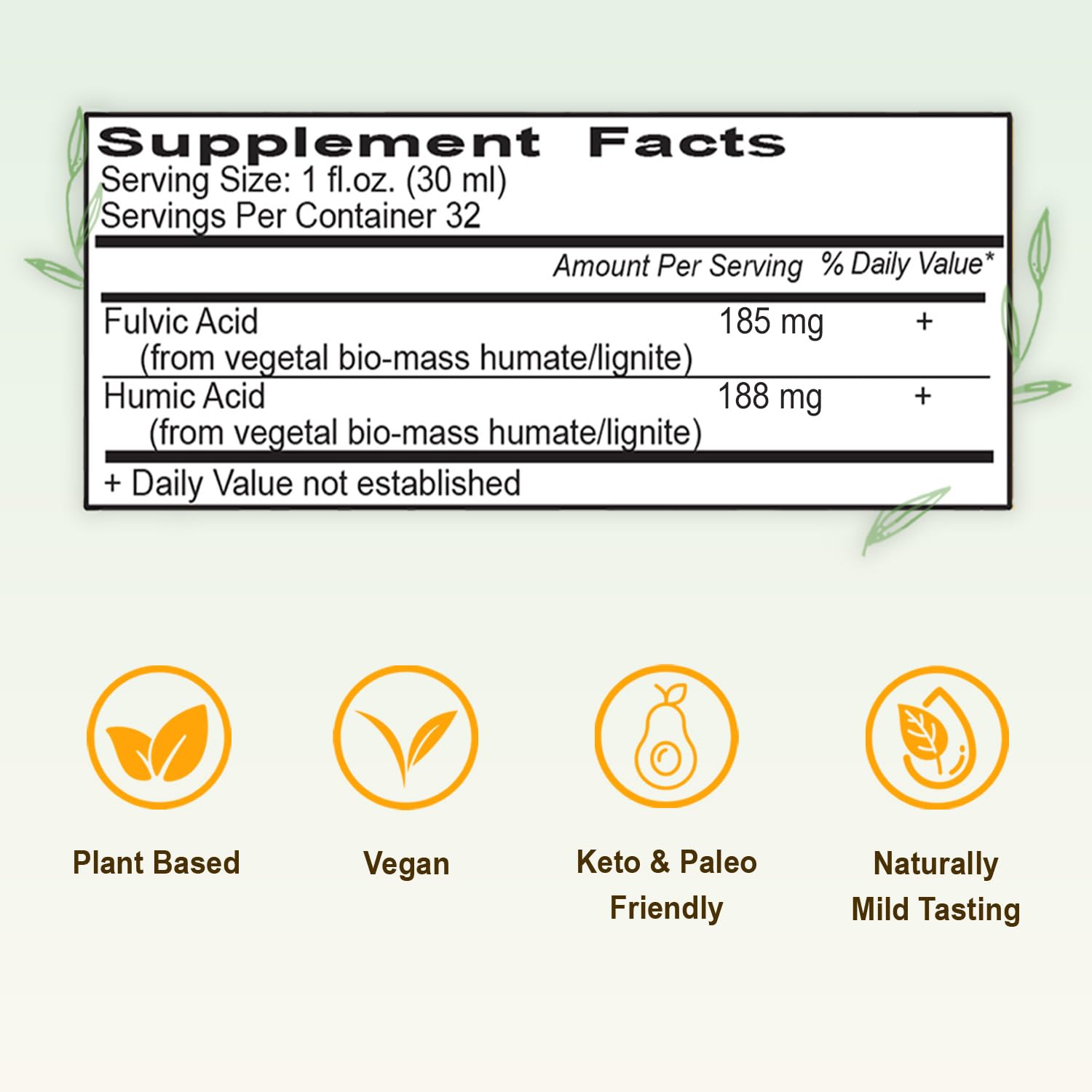 Vital Earth Minerals, botella sin BPA para uso diario seguro.