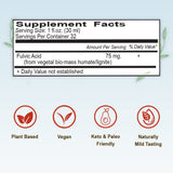 Vital Earth Minerals Fulvic Minerals sabor neutro para mezclar con cualquier bebida.