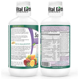 Vital Earth Minerals Super Multi – taza de dosificación de 1 onza para beber fácilmente.
