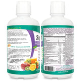 Vital Earth Minerals verter en agua para consumo diario sin azúcares añadidos.
