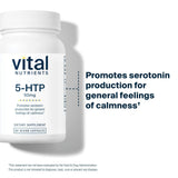 Vital Nutrients 5-HTP: pruebas de calidad independientes para pureza y potencia.