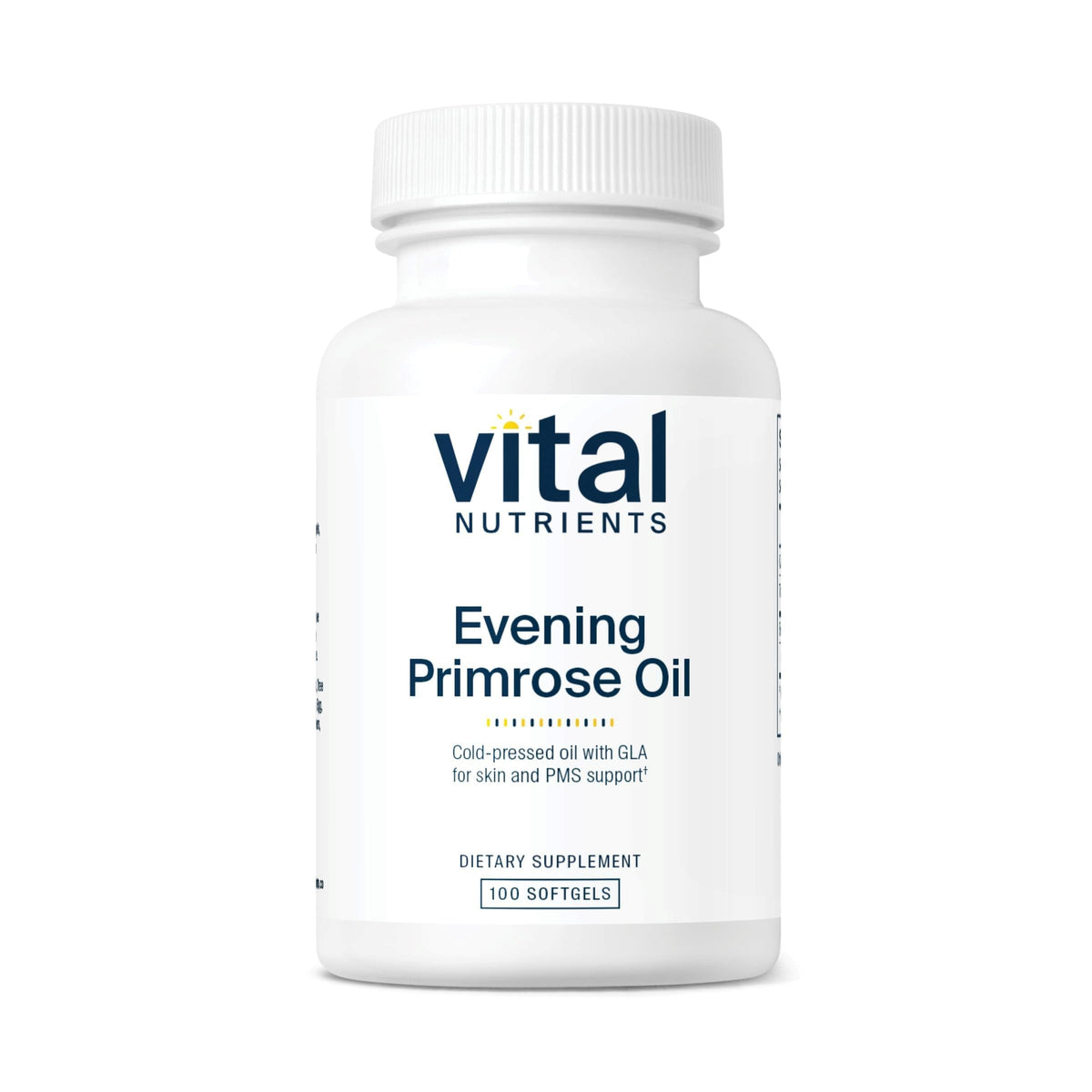 Vital Nutrients Aceite Onagra 1000 mg – botella prensada en frío para uso diario