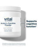 Mezcla suave para consumo diario de Vital Nutrients Acetyl L-Carnitine